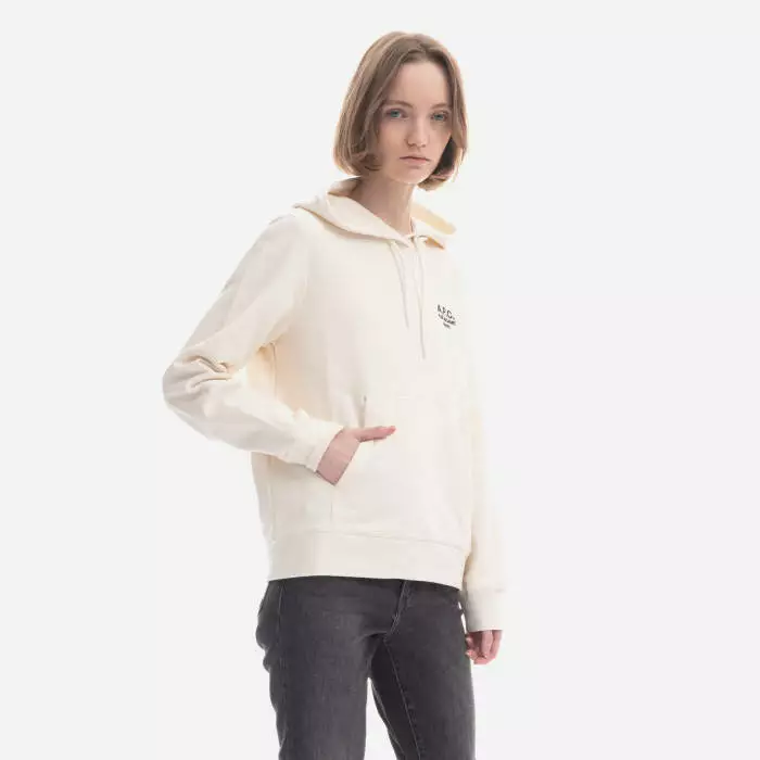 A.P.C. Hoodie Manuela COEZD-F27760 OFF WHITE 6 A.P.C. Hoodie Manuela COEZD-F27760 OFF WHITE - Image 6
