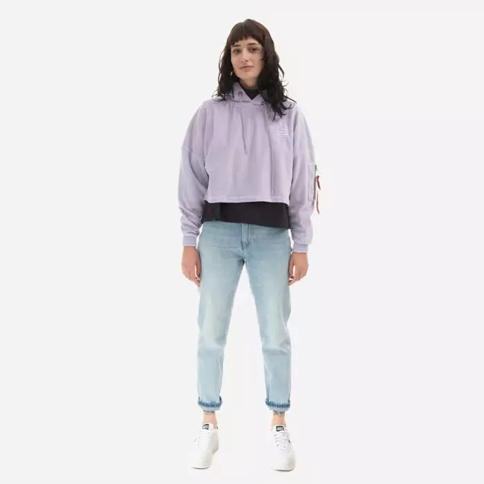 Alpha Industries Frottee Hoody COS Wmn 108041 664 2 Alpha Industries Frottee Hoody COS Wmn 108041 664 - Image 2