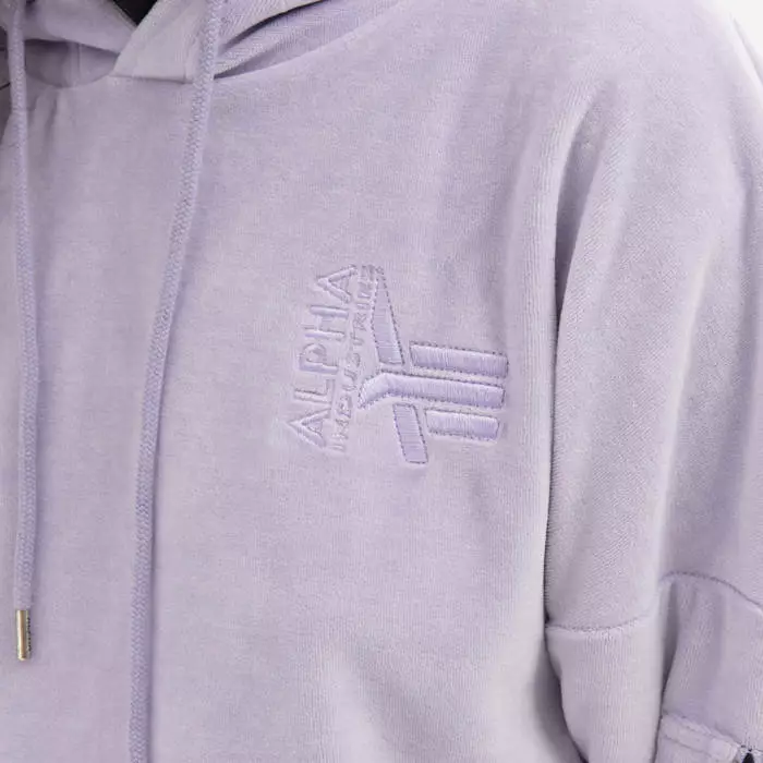 Alpha Industries Frottee Hoody COS Wmn 108041 664 4 Alpha Industries Frottee Hoody COS Wmn 108041 664 - Image 4