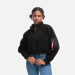 Alpha Industries Teddy ZH Sweater COS Wmn 108034 03