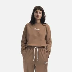 Ellesse Sappan Sweatshirt SGM13149 BROWN