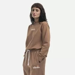 Ellesse Sappan Sweatshirt SGM13149 BROWN -Women's Sweatshirts Sales eng pl Ellesse Sappan Sweatshirt SGM13149 BROWN 1046943 4