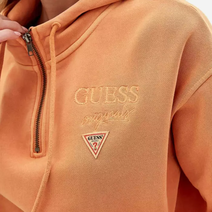 GUESS ORIGINALS Go Olivia Classic Logo Hoodie W2BQ00K9YH1 F30I 4 GUESS ORIGINALS Go Olivia Classic Logo Hoodie W2BQ00K9YH1 F30I - Image 4