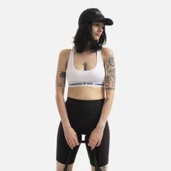 Karl Lagerfeld Logo Bralette 211W2102 100