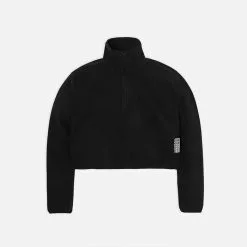 Rains Fleece Sweatshirt In Half Zip 18100 BLACK 5 Rains Fleece Sweatshirt In Half Zip 18100 BLACK -Women's Sweatshirts Sales eng pl Rains Fleece sweatshirt in Half Zip 18100 BLACK 1047126 3