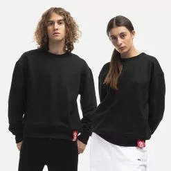 Sweatshirt 032c Taped Crewneck Longsleeve FW22-C-2010 BLACK