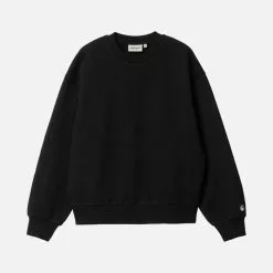 Sweatshirt Carhartt WIP W ' Casey Sweat I030629 BLACK / SILVER -Women's Sweatshirts Sales eng pl Sweatshirt Carhartt WIP W Casey Sweat I030629 BLACK SILVER 1050413 3