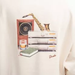 Drôle De Monsieur Sweatshirt Drole De Monsieur Le Hoodie Saxophone HO111 CREAM -Women's Sweatshirts Sales eng pl Sweatshirt Drole De Monsieur Le Hoodie Saxophone HO111 CREAM 1049276 4