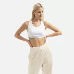 Top Carhartt WIP W'script Racer Tank I030604 WHITE