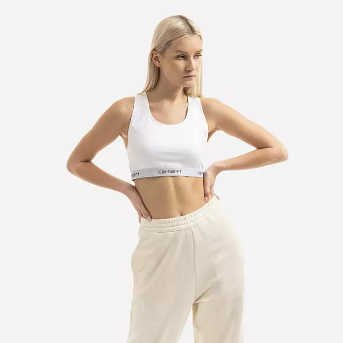 Top Carhartt WIP W'script Racer Tank I030604 WHITE 1 Top Carhartt WIP W'script Racer Tank I030604 WHITE