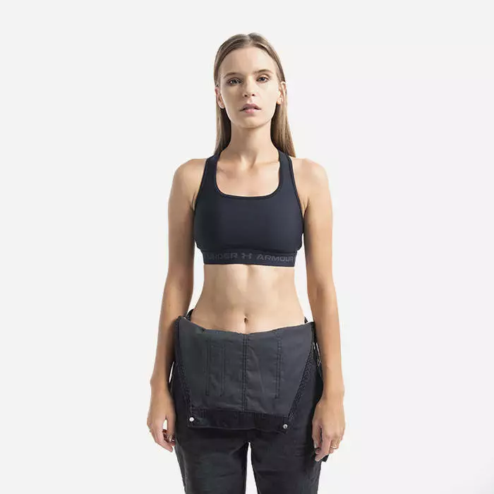 Under Armour UA Crossback Mid Bra 1361034 001 5 Under Armour UA Crossback Mid Bra 1361034 001 - Image 5