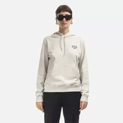 A.P.C. Women's Sweatshirt A. P. C. Hoodie Manuela COEZD-F27760 ECRU CHINE