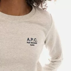 A.P.C. Women's Sweatshirt A. P. C. Sweat Skye COEZD-F27700 ECRU CHINE -Women's Sweatshirts Sales eng pl Womens sweatshirt A P C Sweat Skye COEZD F27700 ECRU CHINE 1052072 4