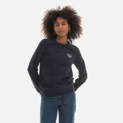 A.P.C. Women's Sweatshirt A. P. C. Sweat Skye COEZD-F27700 MARINE