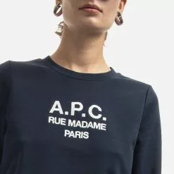 A.P.C. Women's Sweatshirt A. P. C. Sweat Tina COEZD-F27561 MARINE -Women's Sweatshirts Sales eng pl Womens sweatshirt A P C Sweat Tina COEZD F27561 MARINE 1046937 4