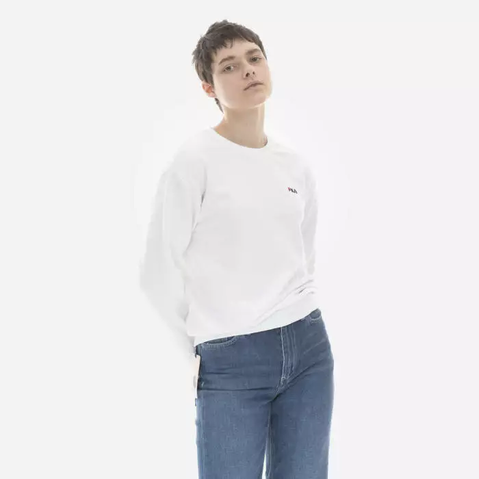 Women's Sweatshirt Fila Effie 688053 M67 5 Women's Sweatshirt Fila Effie 688053 M67 - Image 5