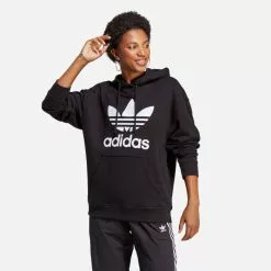 Women's Sweatshirt Adidas Originals Trefoil Hoodie IB7432